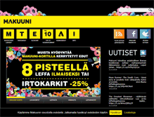 Tablet Screenshot of makuuni.fi